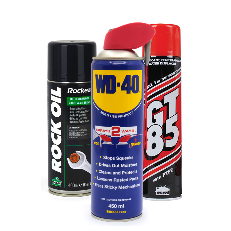 Lubricating and Penetrating Sprays