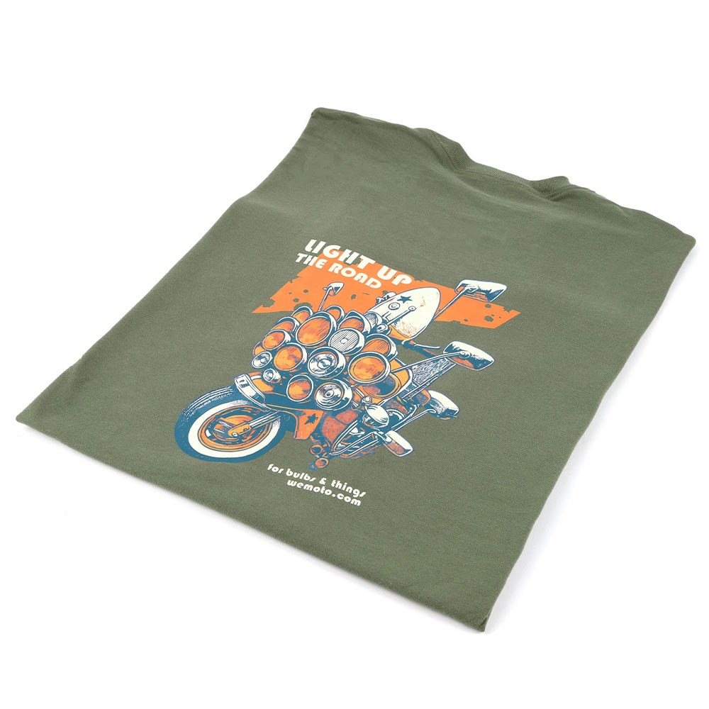 Option 2: Large design printed on the back