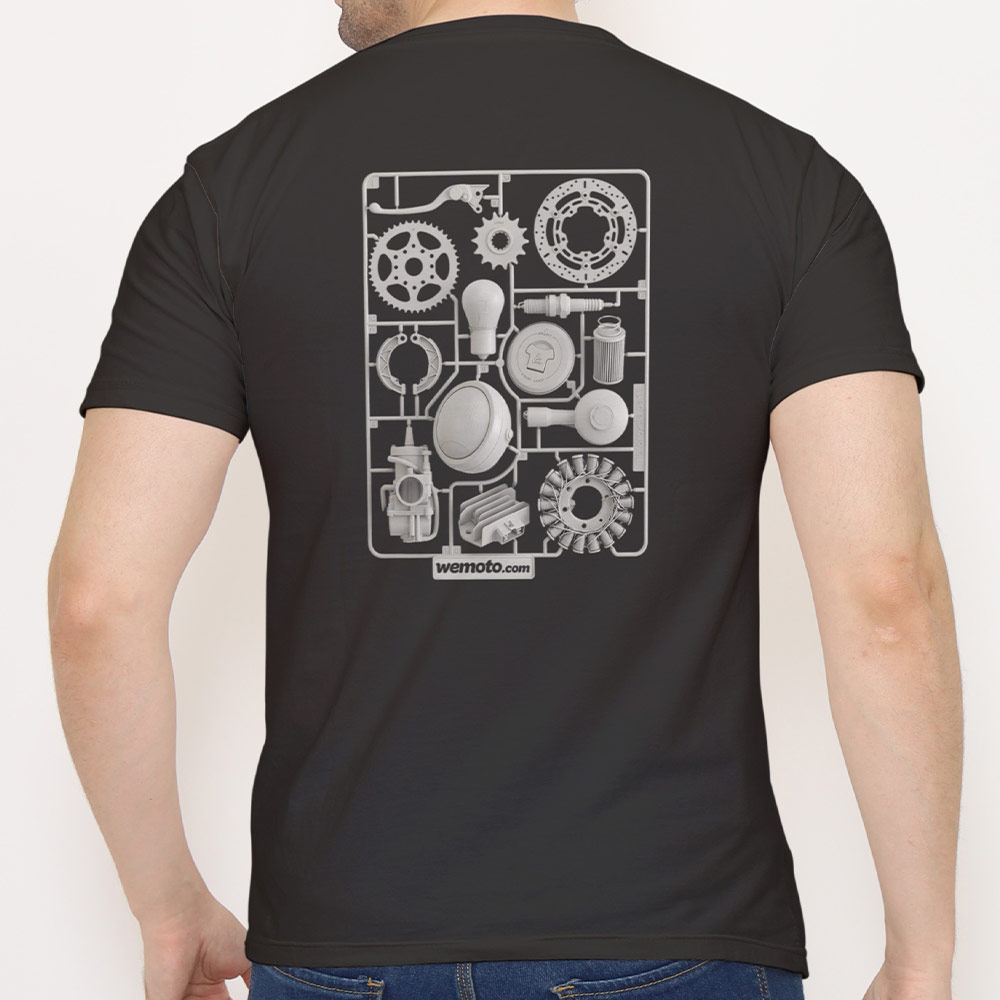 Option 2: Large design printed on the back