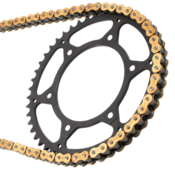 Motorcycle Sprocket and Chain