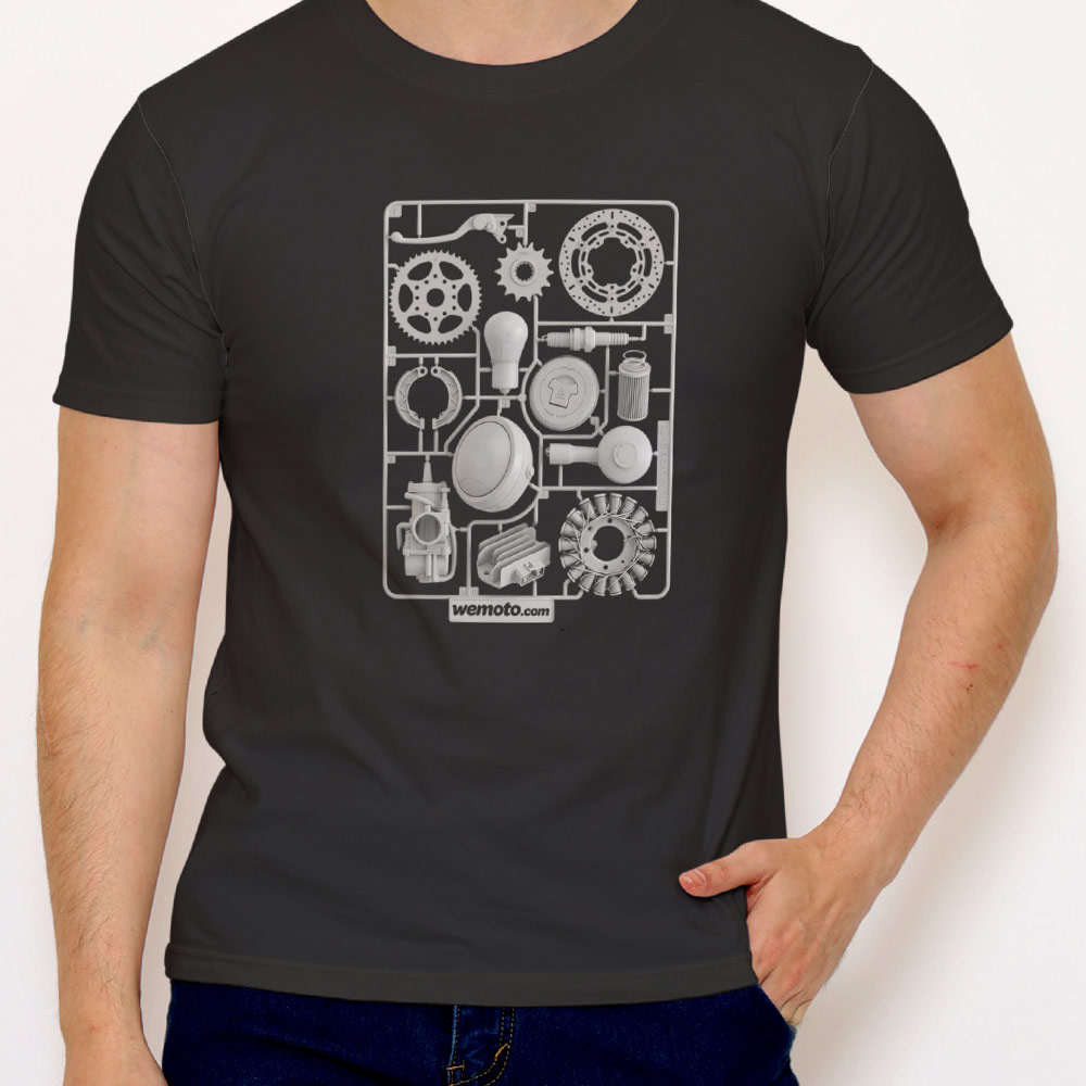 Option 1: Large design printed on the front