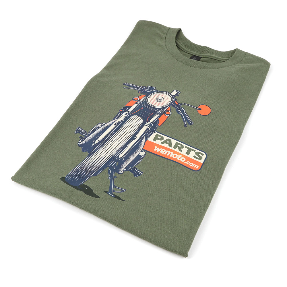 Option 1: Large design printed on the front