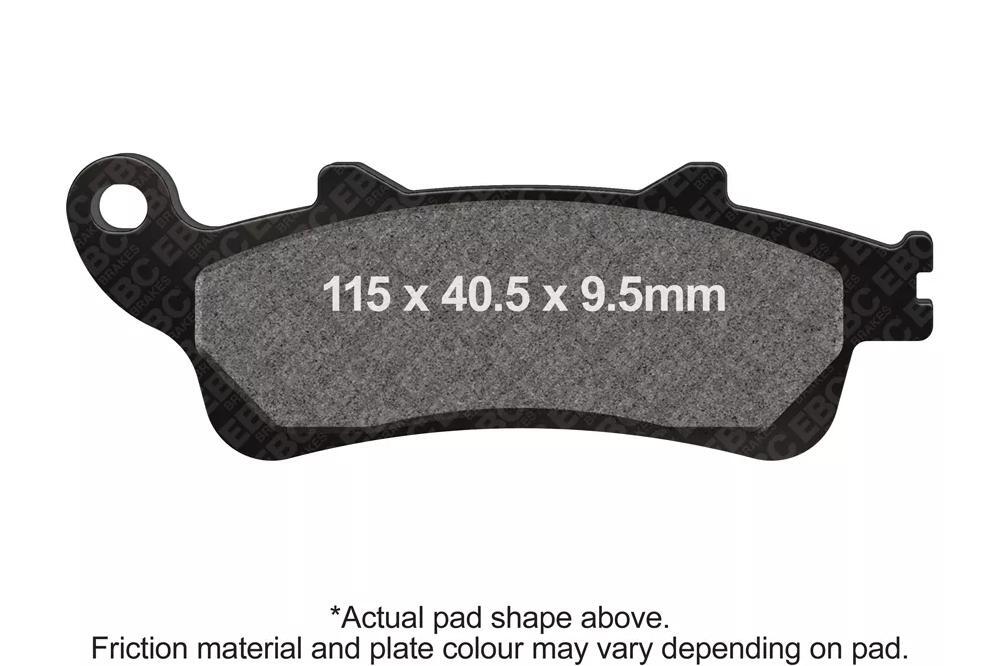 Brake Pads Front EBC Sintered (HH Type)