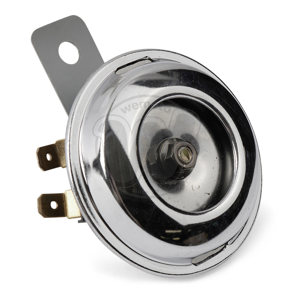 Horn - Universal 70mm Diameter - Silver