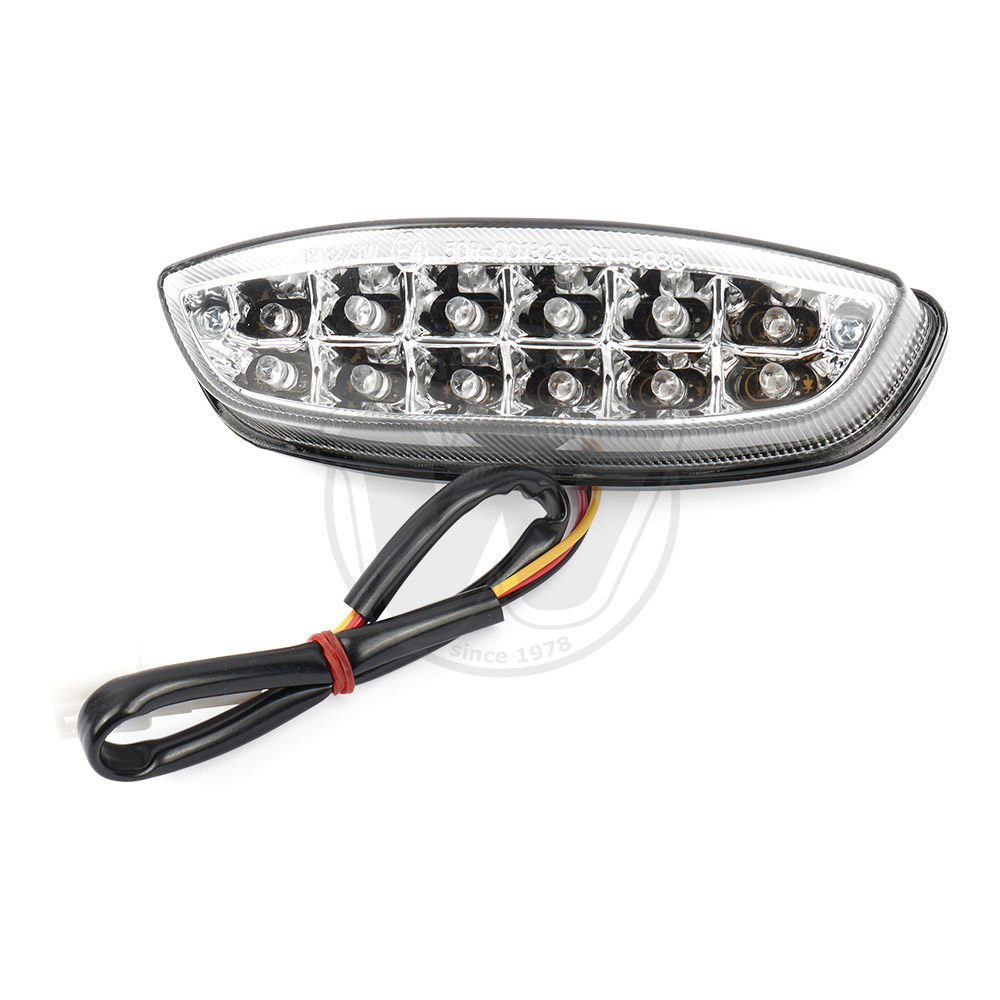 Unidad lentes LED Blanco/Transparente - Piloto trasero