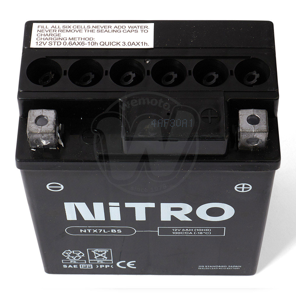 Battery Nitro Honda CBF 125 2014 12247 Wemoto UK