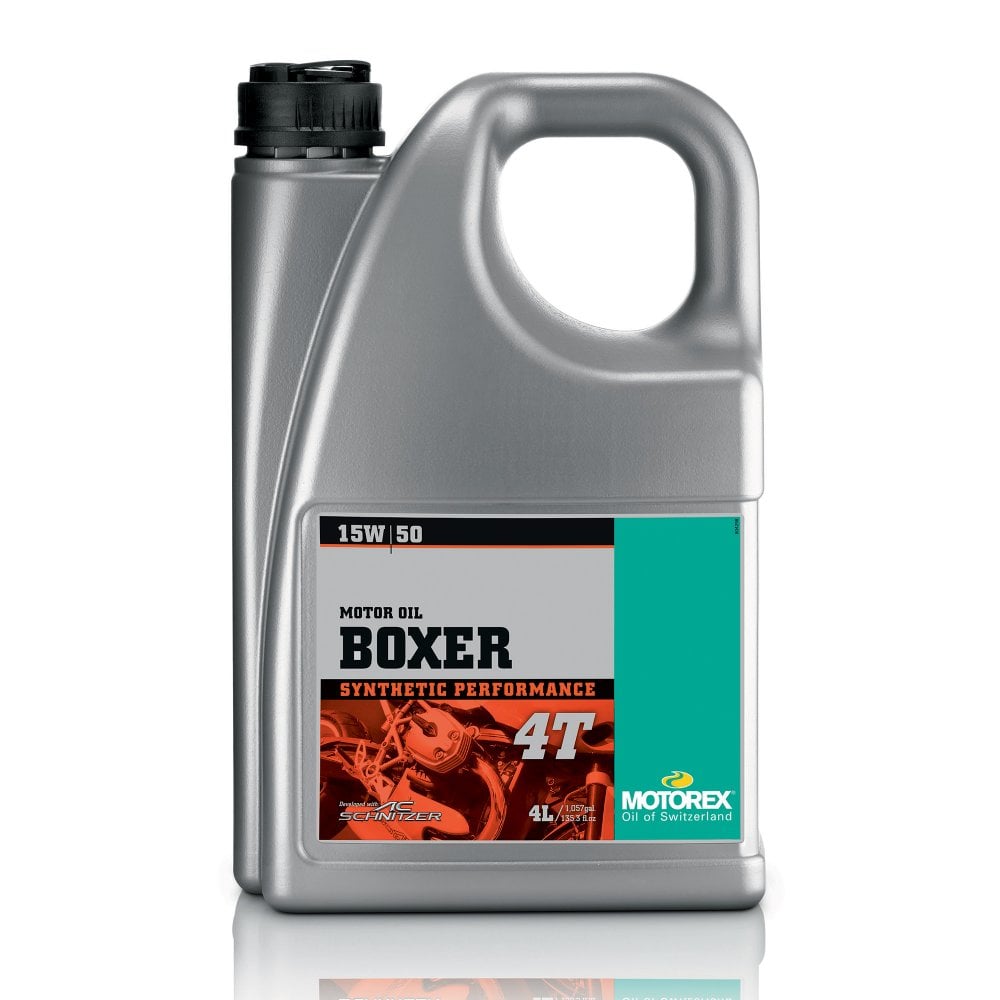 Motorex Boxer 4T Synthetic 15W50 4 Litres