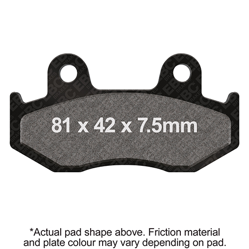 Plaquettes de Frein Avant EBC Standard (Type GG)