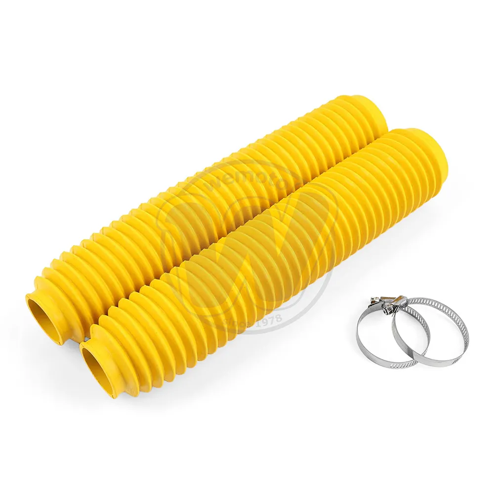 Soufflets de Fourche - Jaune - Paire | Yamaha XT 600 1986 1630
