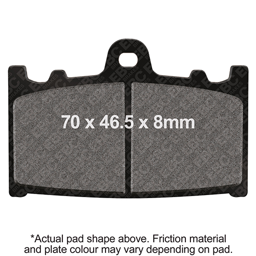 Plaquettes de Frein Avant EBC Standard (Type GG)