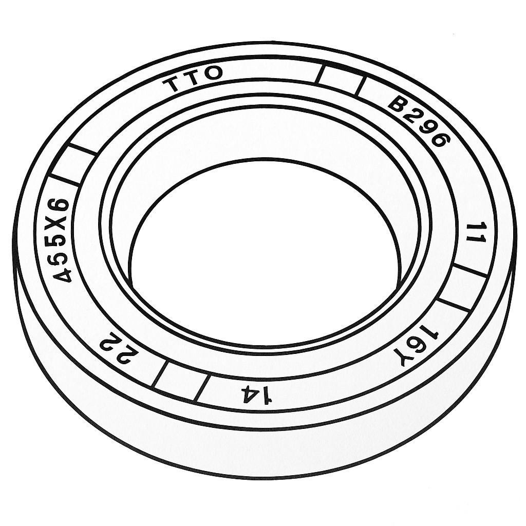 Gear Change Shaft Oil Seal