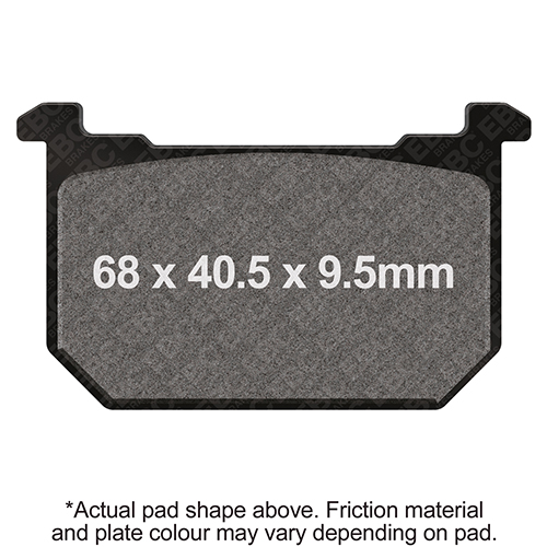 Plaquettes de Frein Avant EBC Métal Fritté (Type HH)