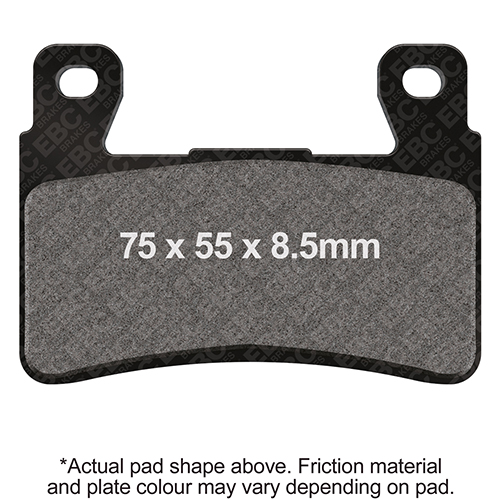 Plaquettes de Frein Avant EBC Métal Fritté (Type HH)