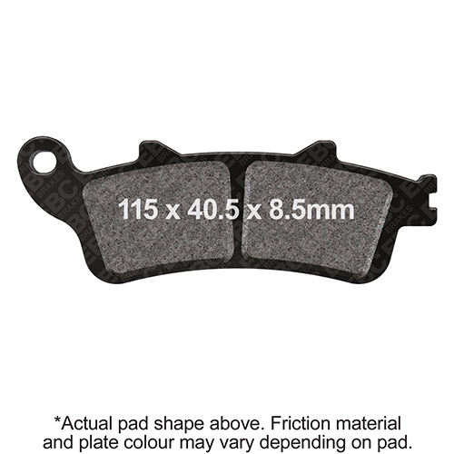 Plaquettes de Frein Avant EBC Métal Fritté (Type HH)