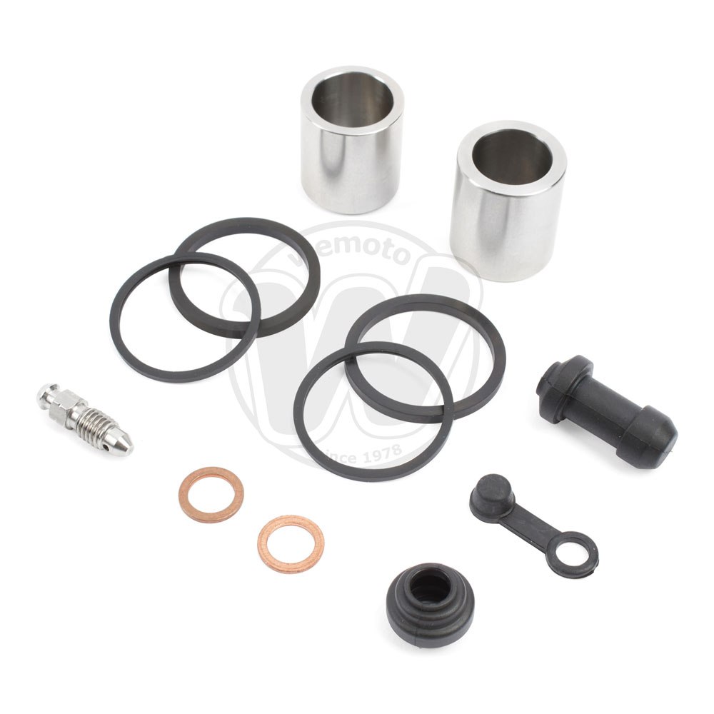 Brake Piston and Seal Kit Stainless Steel Rear - by TRK