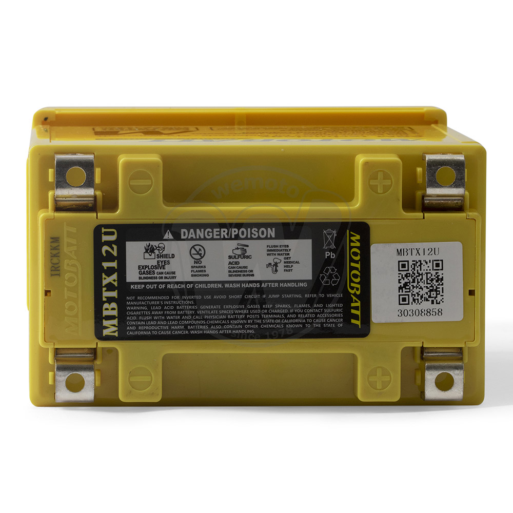 Battery Motobatt Sealed High Torque Honda VFR 750 1997 13824