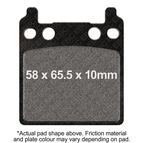 Plaquettes de Frein Arrière EBC Standard (Type GG)