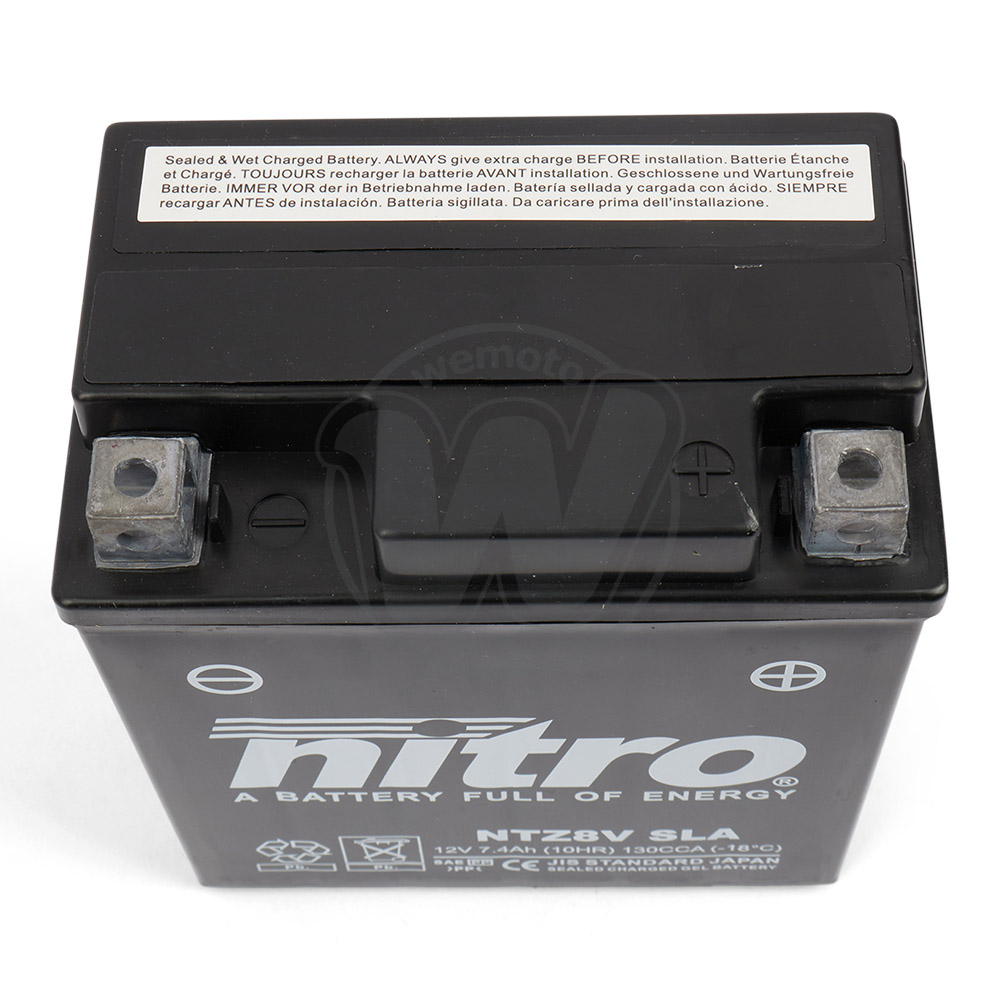 Battery Nitro AGM Gel Super Sealed Maintenance Free Honda NSS