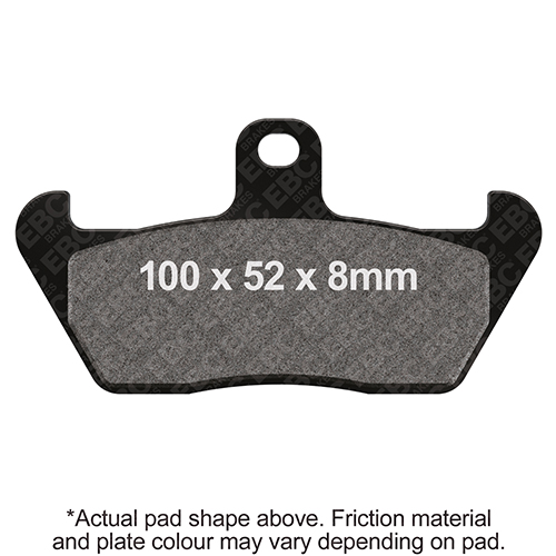 Plaquettes de Frein Avant EBC Standard (Type GG)