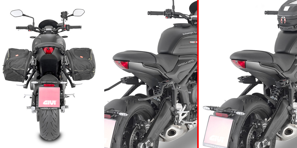 Support de valise latérale GIVI à libération rapide