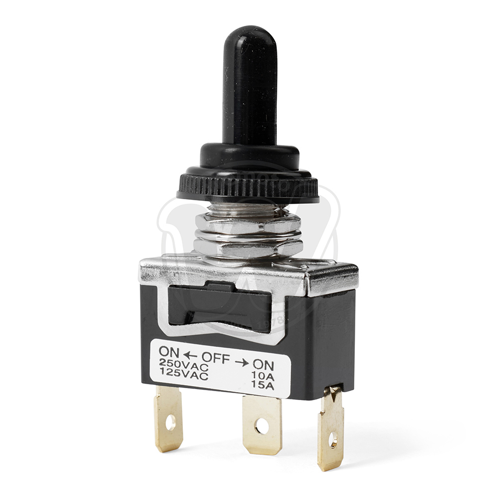 ON/OFF Switch Waterproof With Rubber Cap 10A | Motorcycle Parts | Wemoto UK