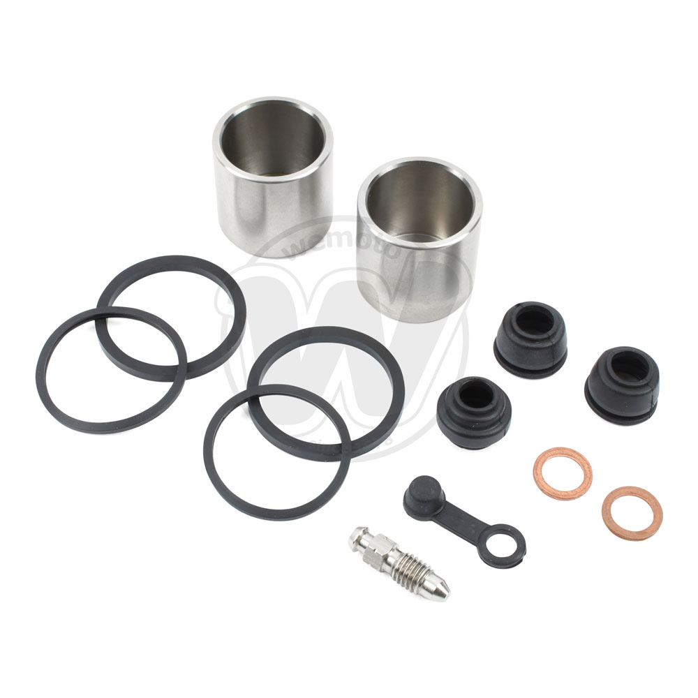 Brake Piston and Seal Kit Stainless Steel Rear - by TRK