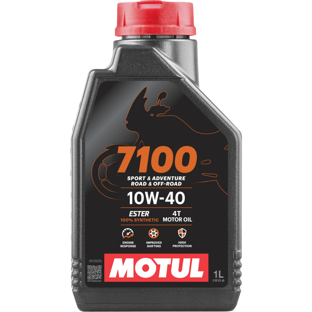 Motul 7100 10W40 Fully Synthetic 4T Oil - 1 Litre