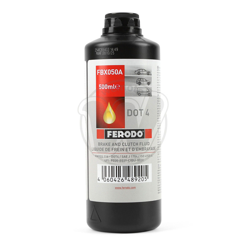 Liquide Hydraulique Ferodo - 500ml - DOT 4