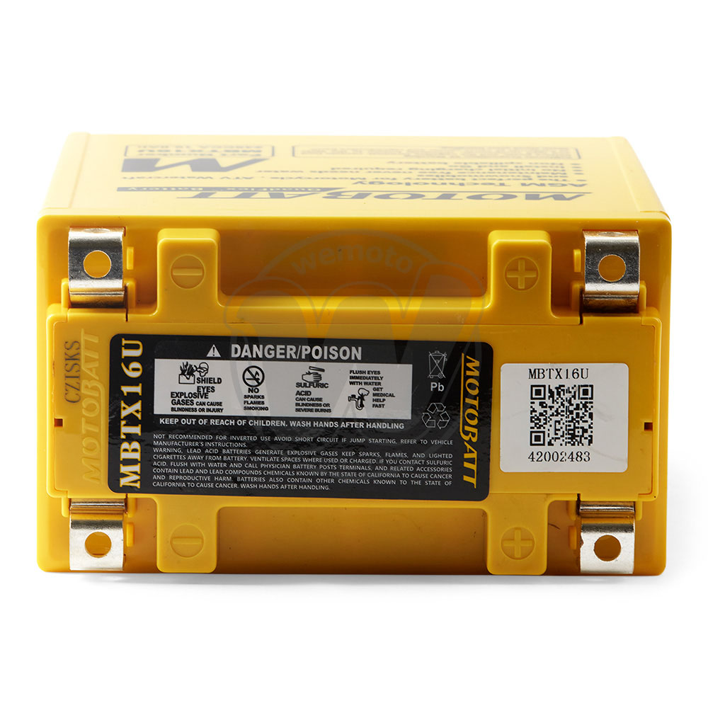 Mighty Max Battery YTX20L-BS GEL Battery For Triumph 2300cc Rocket