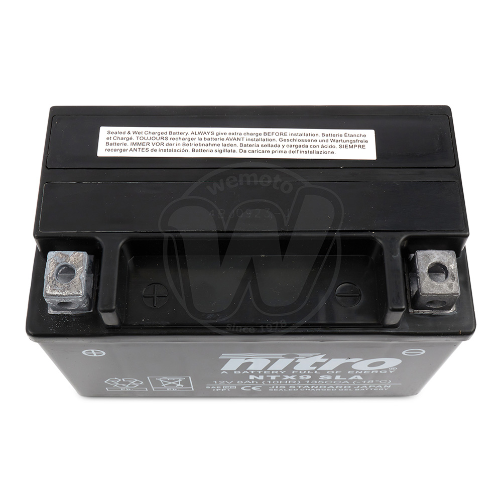 Battery Nitro AGM Gel Super Sealed Maintenance Free KTM Duke 200