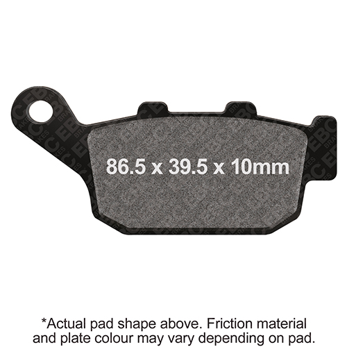 Plaquettes de Frein Arrière EBC Métal Fritté (Type HH)