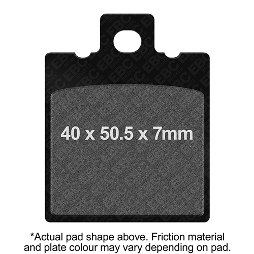 Brake Pads Front EBC Standard (GG Type)