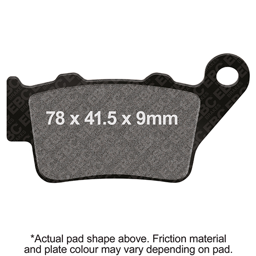 Pastiglie Freni Posteriori EBC Standard (Tipo GG)