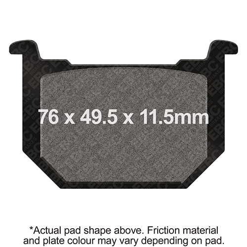 Plaquettes de Frein Avant EBC Standard (Type GG)