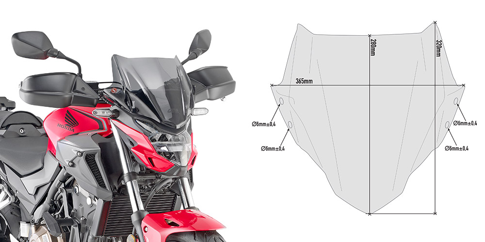 Parabrezza GIVI