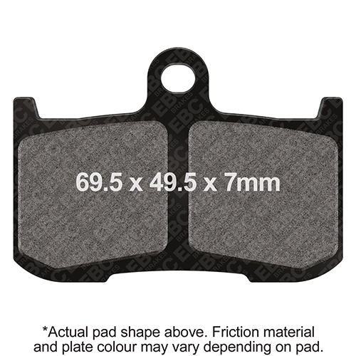 Brake Pads Front EBC Sintered (HH Type)