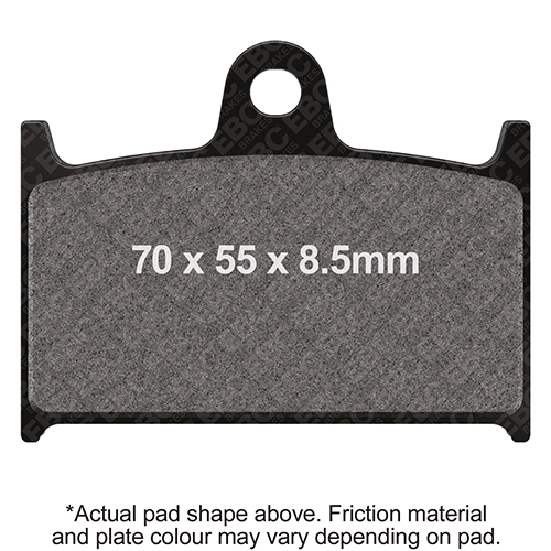Plaquettes de Frein Avant EBC Métal Fritté (Type HH)