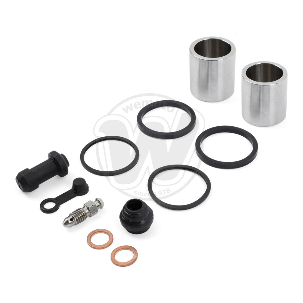 Brake Piston and Seal Kit Stainless Steel Rear - by TRK