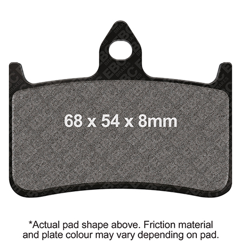 Plaquettes de Frein Avant EBC Standard (Type GG)