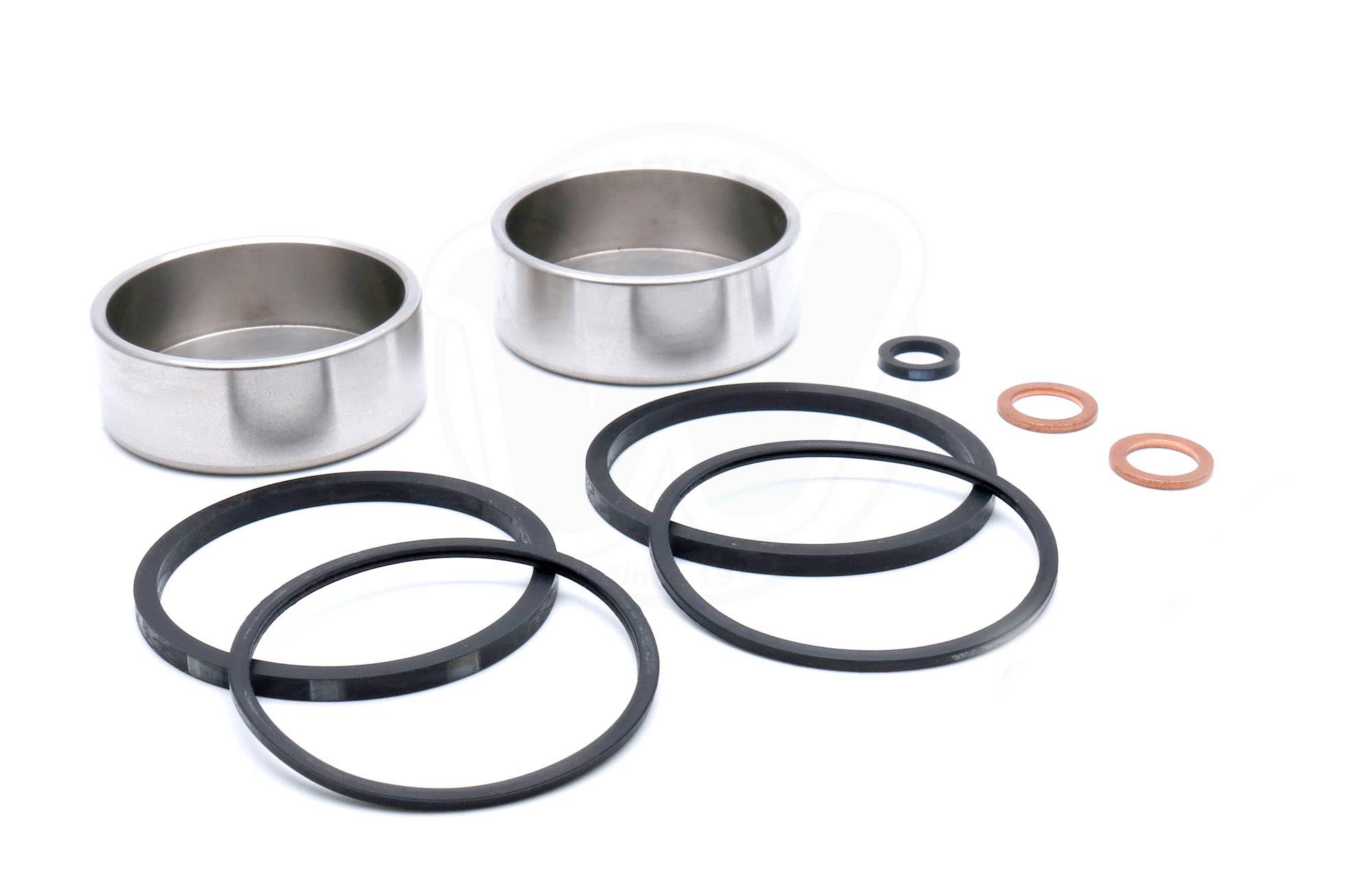 Brake Piston and Seal Kit Stainless Steel Rear - by TRK