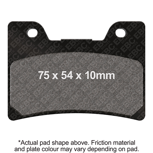 Plaquettes de Frein Avant EBC Métal Fritté (Type HH)