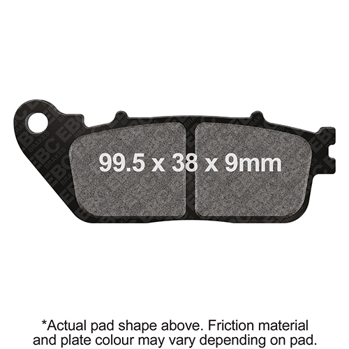 Plaquettes de Frein Arrière EBC Métal Fritté (Type HH)