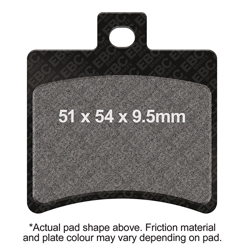 Pastiglie Freni Posteriori EBC Standard (Tipo GG)