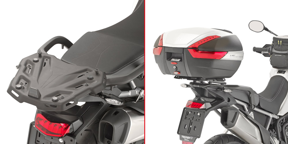 GIVI Luggage - Rear Rack for Monolock or Monokey Topbox