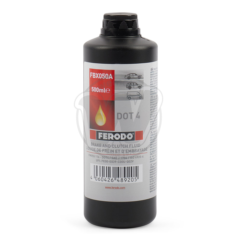 Liquido Freni DOT 4 - 500 ml - Ferodo