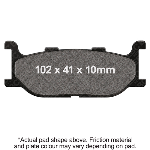 Plaquettes de Frein Avant EBC Métal Fritté (Type HH)