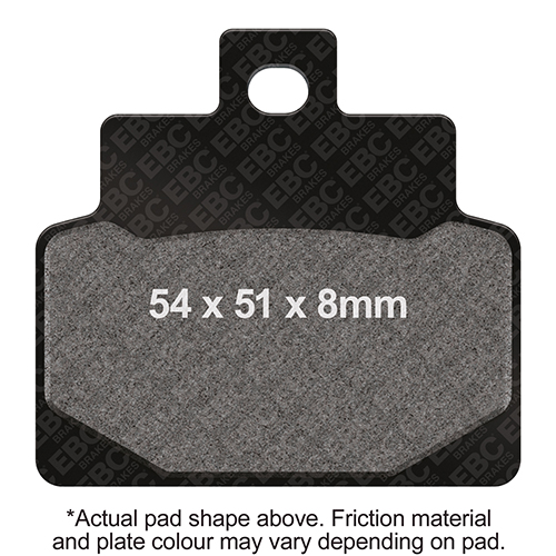 Pastiglie Freni Anteriori EBC Standard (Tipo GG)