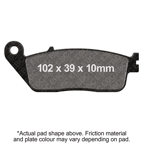 Plaquettes de Frein Avant EBC Métal Fritté (Type HH)