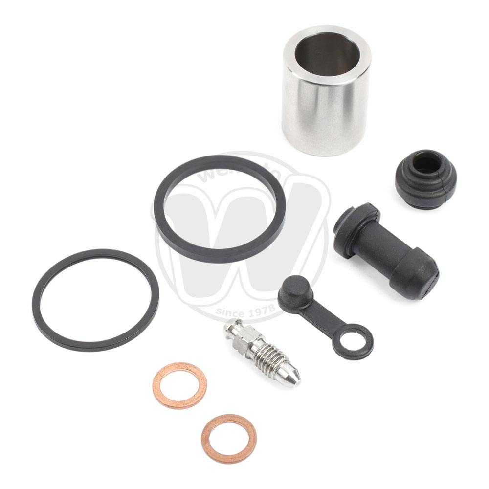 Brake Piston and Seal Kit Stainless Steel Rear - by TRK