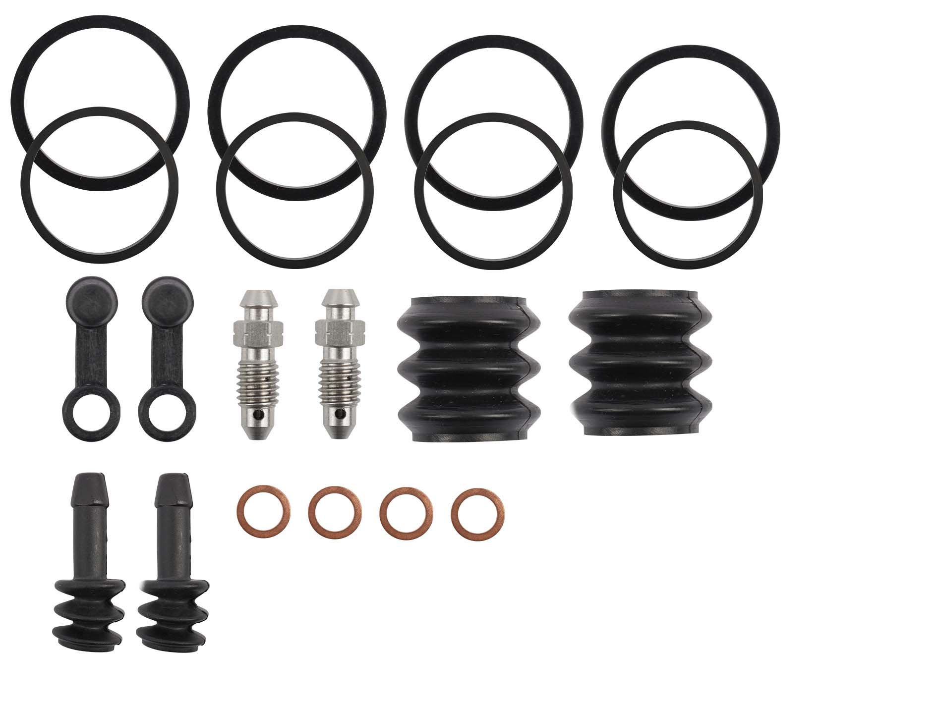 Kit reparación para pinza de freno doble delantera - TRK